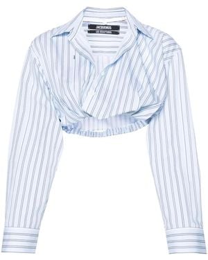 Jacquemus La Chemise Bahia Courte Shirt - Blue