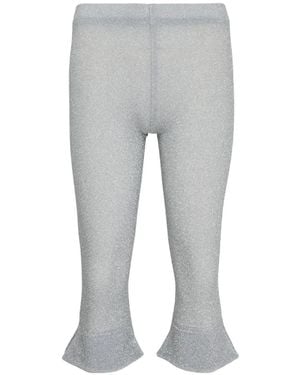 Pushbutton Pantaloni Con Ruches - Grigio