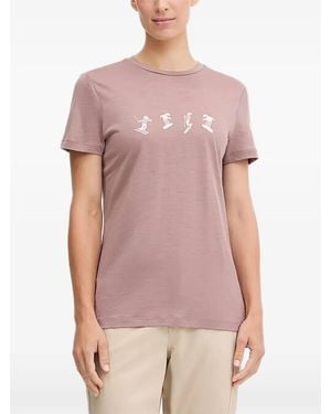Icebreaker Graphic-Print T-Shirt - Pink