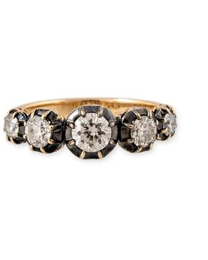 Jacquie Aiche 14Kt Sophia Diamond Ring - White