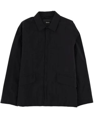 Laminar Point-Collar Jacket - Black