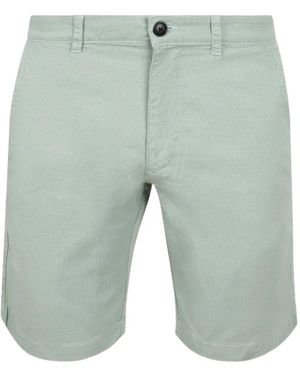 BOSS Textured Slim-Fit Shorts - Blue