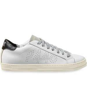 P448 John Trainers - White