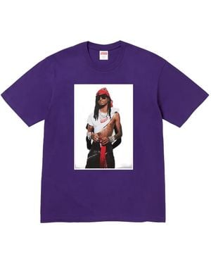 Supreme Stadium Playboi Carti T-Shirt - Purple