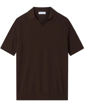 Boglioli Polo-Collar T-Shirt - Brown