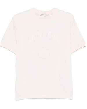 Anine Bing Jaylin Tee Collegiate - White