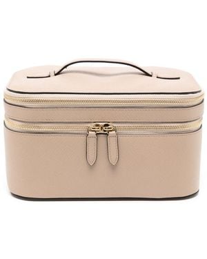 Smythson Leather Vanity Case - Natural