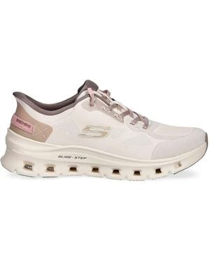 Skechers Glide-Step Slip-Ins Trainers - White