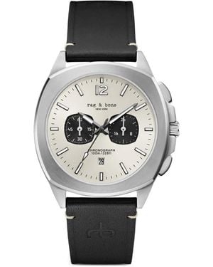 Rag & Bone Bleeker Chronograph 42Mm Watch - Grey