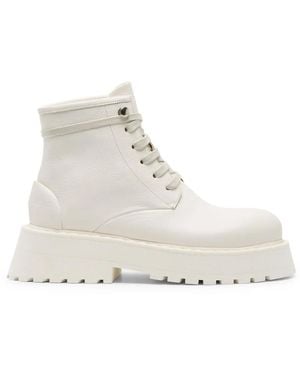Marsèll Micarro Leather Boots - White
