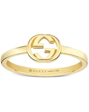 Gucci Interlocking Ring - Mettallic