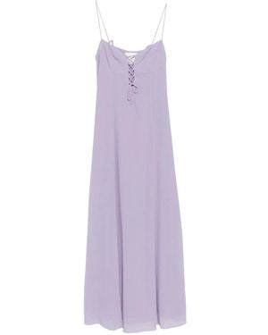 Reformation Vestido Emely - Morado