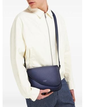 Ferragamo Fiamma Messenger Bag (S) - White