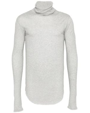 Balmain Roll-Neck Long-Sleeve Jumper - White