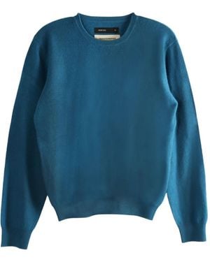 Frenckenberger Round-neck Sweater - ブルー