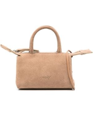 Marsèll Microdritta Suede Mini Bag - Natural