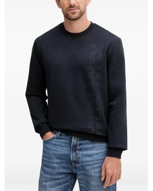Liu Jo Logo-Print Sweatshirt - Blue