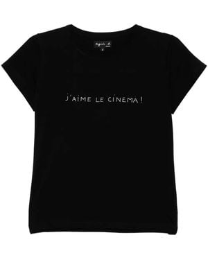 agnès b. Brando T-Shirt - Black