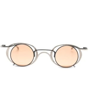 Rigards X Ziggy Chen Runde Sonnenbrille - Natur