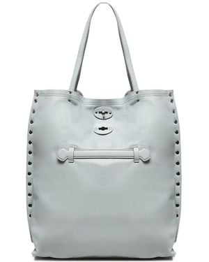 Zanellato Borsa Tote A'Spasso Saeta Media - Grigio