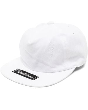 we11done Logo-Patched Baseball Cap - White
