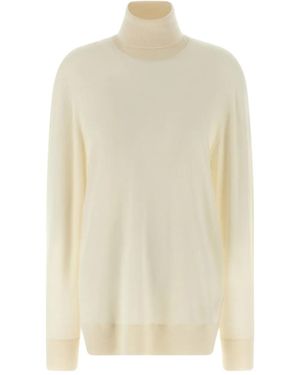 The Row Lizzy turtleneck sweater - Weiß