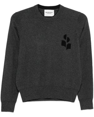 Isabel Marant Sweater Met Logo - Zwart