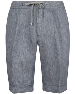 Barba Napoli ドローストリングヘム ショートパンツ - グレー