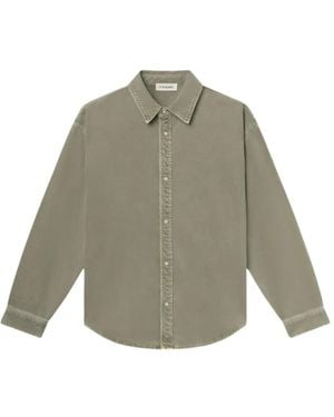 FRAME Giacca-Camicia Taglio Comodo - Verde