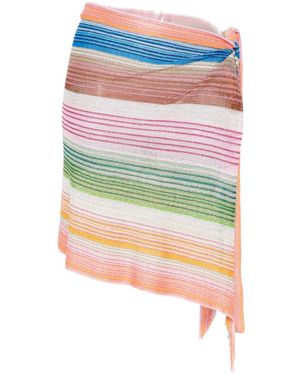 Missoni Striped Beachwear - Natural