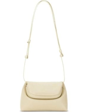 OSOI Leather Shoulder Bag - White