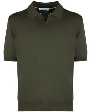 Cruciani Collared T-Shirt - Green
