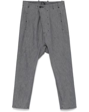 Boris Bidjan Saberi Asymmetric Pants - Grey