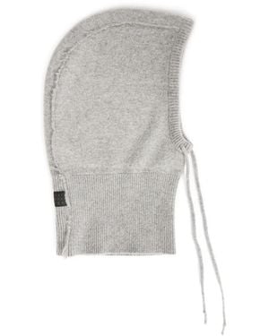 MM6 by Maison Martin Margiela Knitted Balaclava - Grey