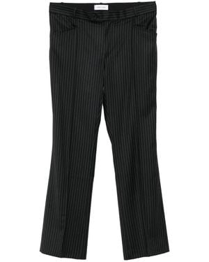 Ernest W. Baker Striped Pants - Black
