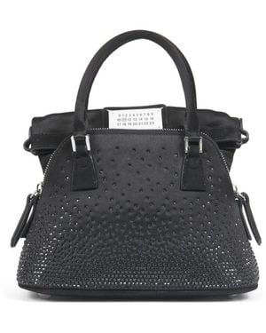 Maison Margiela Micro 5Ac Cinema Inferno Shoulder Bag - Black