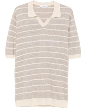 Gran Sasso Striped Short-Sleeve T-Shirt - White