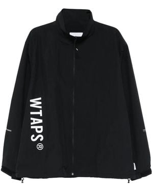 WTAPS Coupe-Vent À Logo Imprimé - Noir