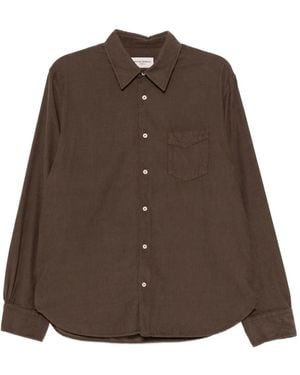 Officine Generale Benoit Shirt - Brown