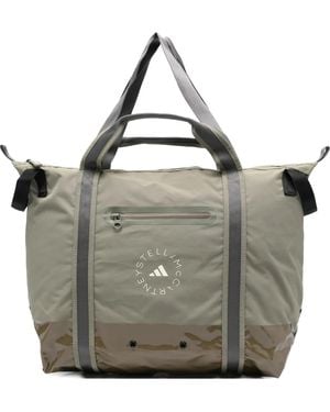 adidas By Stella McCartney Logo Large Tote Bag - Gray
