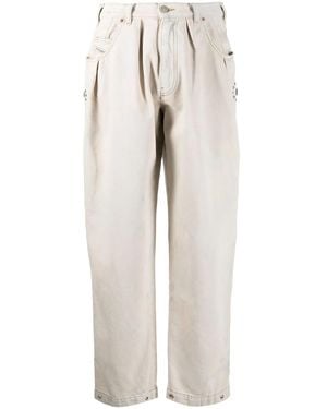 DIESEL Vaqueros Boyfriend De Talle Alto - Neutro