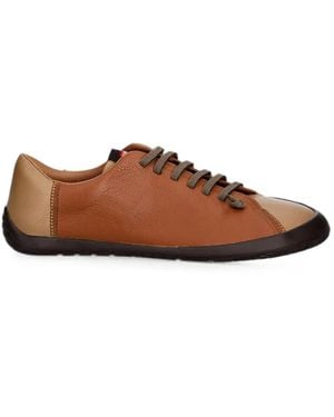 Camper Twins Leather Sneakers - Brown