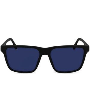 Lacoste Occhiali Da Sole Con Stampa - Blu