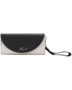 KARL LAGERFELD K/Signature Wallet - White