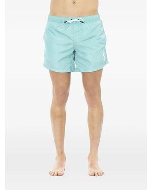Bikkembergs Costume Da Bagno Con Stampa - Blu