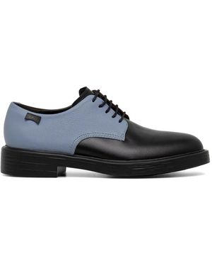 Camper Twins Leather Derby Shoes - Blue