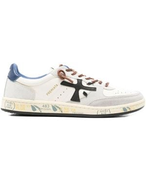 Premiata Bskt Clay 7617 Trainers - White