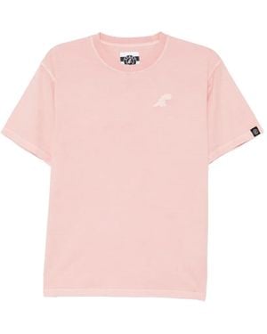 SPORT b. by agnès b. Embroidered-Logo T-Shirt - Pink