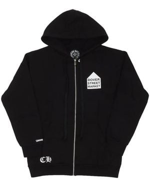 Chrome Hearts X Dover Street Market Felpa Con Stampa - Nero