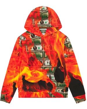 DENIM TEARS Burn It All Hoodie - Red